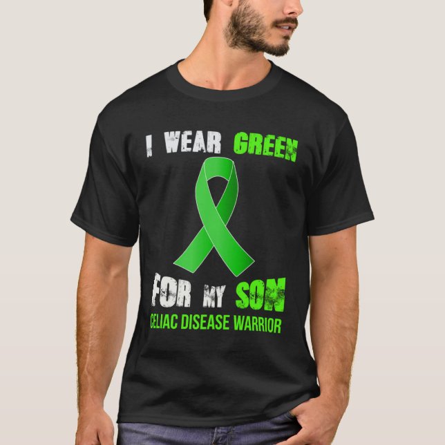 MY SON  MY CELIAC DISEASE WARRIOR T-Shirt (Front)