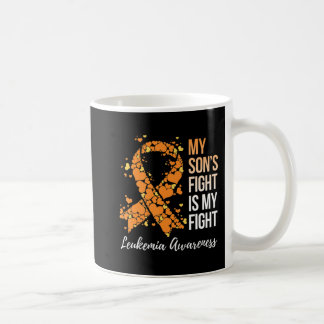 My Son’s Fight Is My Fight Leukaemia Awareness Coffee Mug
