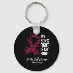 My Son’s Fight Is My Fight Sickle Cell Disease Awa Key Ring