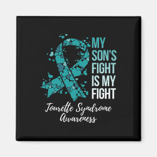 My Son’s Fight Is My Fight Tourette Syndrome Aware Magnet