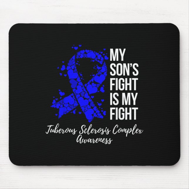 My Son’s Fight Tuberous Sclerosis Complex Tsc Mouse Pad (Front)