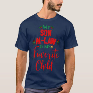 My SonInLaw Is My Favourite Child From MotherInLaw T-Shirt