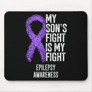 My Son's Fight Is My Fight Epilepsy Awareness 3 Mouse Pad