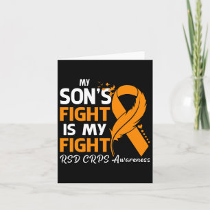 My Son's Fight Is My Fight Rsd Crps Awareness Feat Card