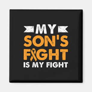 My Son's Fight Leukaemia Awareness Beat Cancer Mum Magnet
