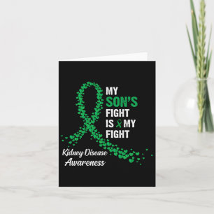 My Son's Fight My Fight Kidney Disease Awareness Card