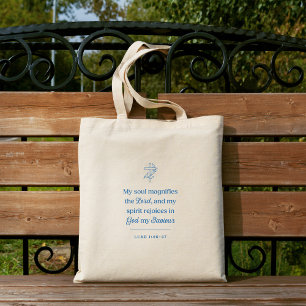 My Soul Magnifies the Lord Christian Tote Bag