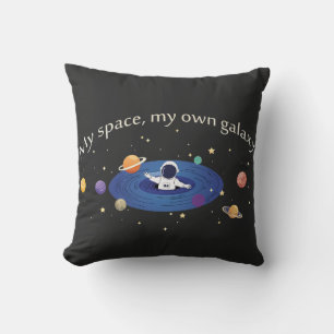 My Space, My Own Galaxy Cushion