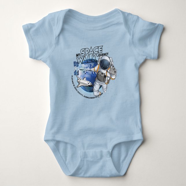 My spacewalk Journey |  Baby Bodysuit (Front)