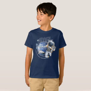 My spacewalk Journey (Dark mode)   Kids T-Shirt
