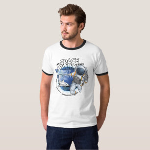 My spacewalk Journey   Men Ringer T-Shirt