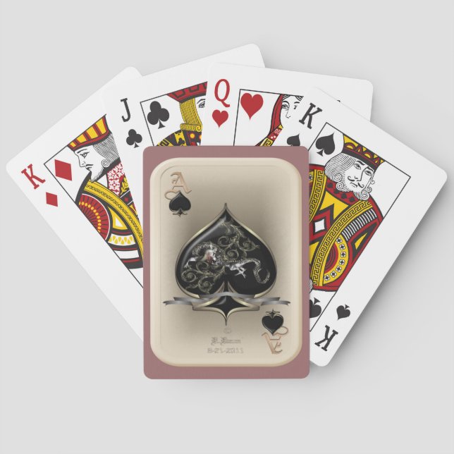 My Spade Playing Cards (Back)