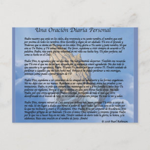 My Spanish Daily Prayer Collection Postcard