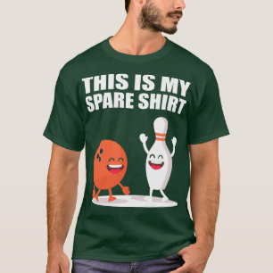 My Spare Funny Bowlingball Pins Bowler Coach Gift T-Shirt