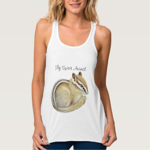 My Spirit Animal Chipmunk T-Shirt Singlet