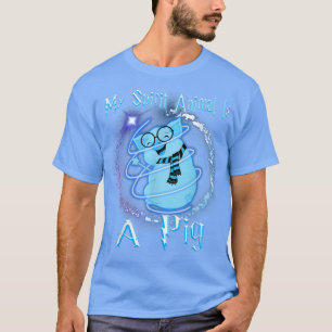 My Spirit Animal Is A Pig Halloween Costume4223  T-Shirt