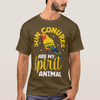 My spirit animal is a Sun Conure