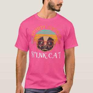 My Spirit Animal Is Skunk Lover Skunk Girl Skunk B T-Shirt