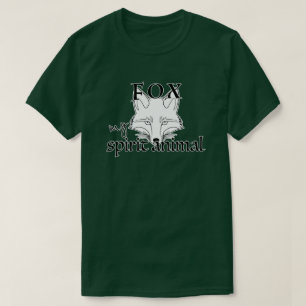My Spirit Animal Is The Fox Clever Witty T-Shirt