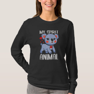 My Spirit Animal Koala With I Love You Heart Cute  T-Shirt