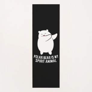 My Spirit Animal Polar Bear Cute Polar Bear Lover Yoga Mat