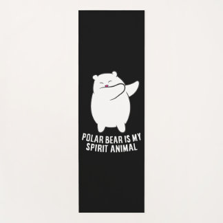 My Spirit Animal Polar Bear Cute Polar Bear Lover Yoga Mat