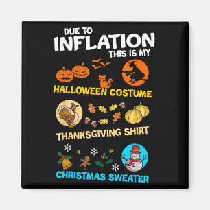 My Spooky Halloween Thanksgiving Ugly Christmas Co Magnet