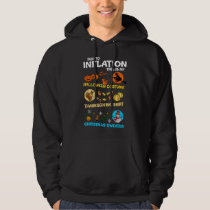 My Spooky Halloween, Thanksgiving, Ugly Christmas Hoodie