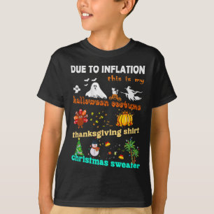My Spooky Halloween Thanksgiving Ugly Costume 1 T-Shirt