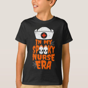 My Spooky Nurse Era Funny Halloween Witchy Spooky T-Shirt