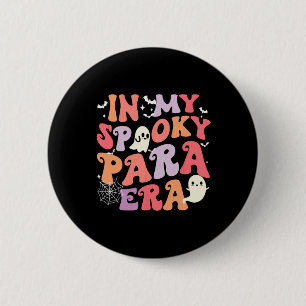 My Spooky Para Era Halloween Retro Groovy Ghost Pa 6 Cm Round Badge