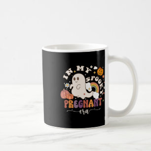 My Spooky Pregnant Era Ghost Halloween Pregnant Mo Coffee Mug