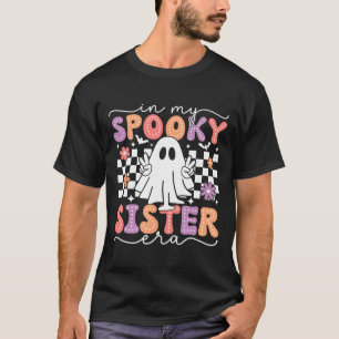 My Spooky Sister Era Retro Ghost Halloween Spooky T-Shirt