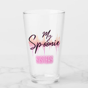 My Spoonie Sisters Glass Cup