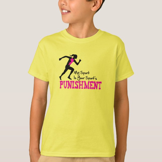 My Sport is Your Sports Punishment Kid's Shirt (Front)