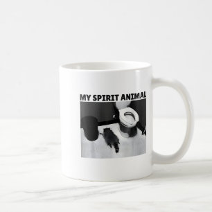 My Srit Animal Funny Drunk Raccoon Meme  Coffee Mug