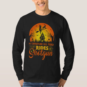 My Staffordshire Bull Terrier Dog Ride Shotgun Hal T-Shirt