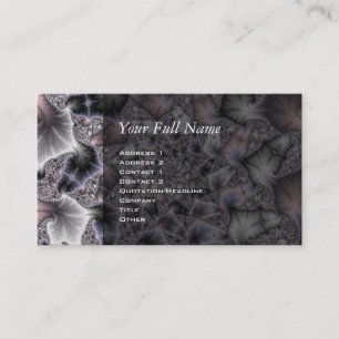 My Star - Fractal Art Business Card