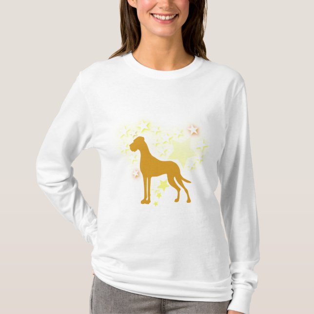 My Star Great Danes T-Shirt (Front)