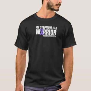 My Stepmom Is A Warrior Migraine Awareness T-Shirt
