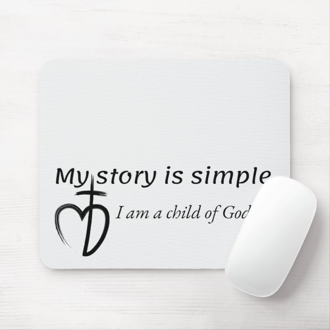 My story is simple mouse pad (With Mouse)