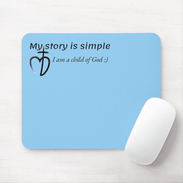 My story is simple mouse pad (With Mouse)