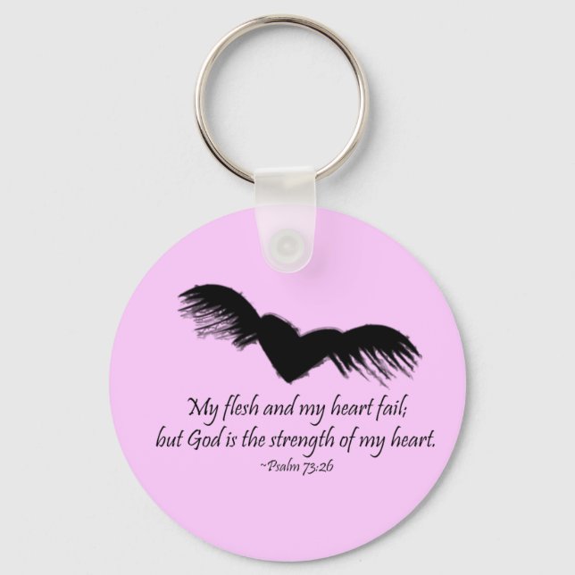 My Strength Key Ring (Front)