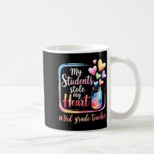 My Student Stole My Heart 3rd Grade Teacher Valent Coffee Mug