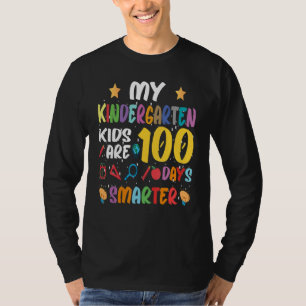 My Students Are 100 Days Smarter Kindergarten Kids T-Shirt
