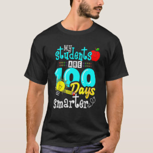 My Students Are 100 Days Smarter Teacher 100th Day T-Shirt
