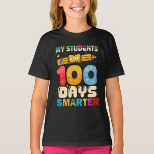 My Students Are 100 Days Smarter Teacher T-Shirt