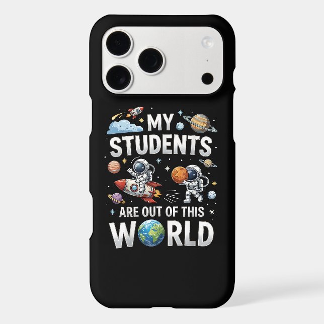 My Students are Out in This Space World (Back)