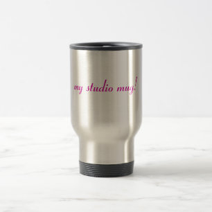 my studio mug! travel mug