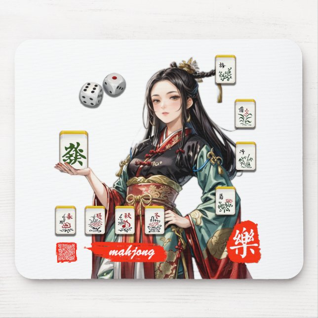 My Style mahjong  Mouse Pad (Front)